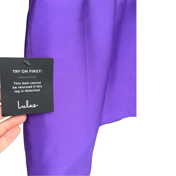 Lulu’s - Glamorous Life Purple Mini Dress NWT - Women’s Size S - Picture 8 of 12